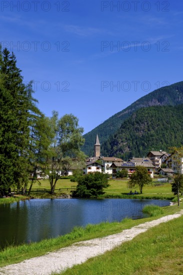 Lago del Buse, Brusago, Val di Pine, Cembra Valley, Val di Cembra, Trentino, Italy
