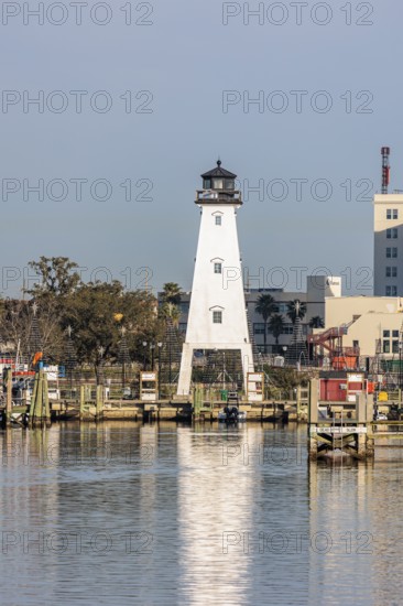 Small Craft Harbor at Gulfport, Mississippi, USA