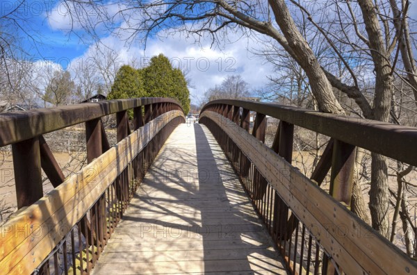 Paris, a picturesque town on Grand and Nith Rivers in County of Brant in Ontario