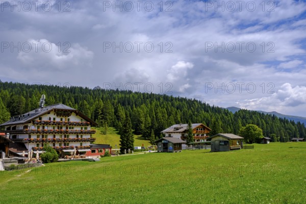 Hotel Kreuzberg, Kreuzberg Pass, Sesto Valley, Dolomites, South Tyrol, Italy