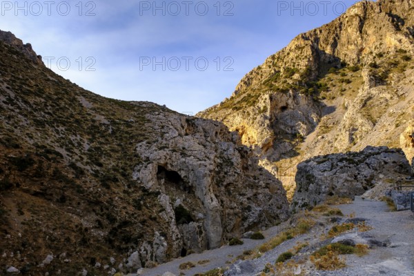 Kourtaliotiko Gorge near Plakias, south coast, Crete, Greece