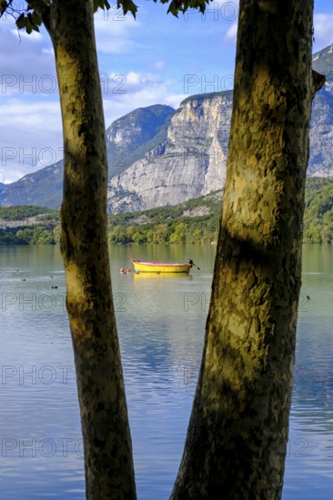 At Lago di Cavedine, Sarca Valley, Trentino, Italy