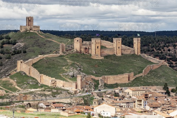 El castillo de Molina de Aragon, castle, Aragon, Spain