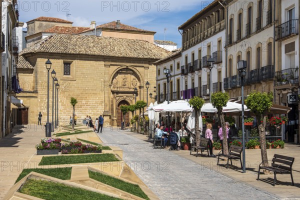 Downtown historic city Baeza, Andalusia, Spain