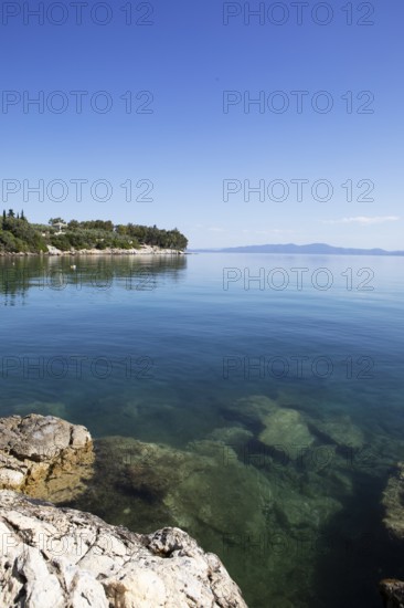 Coast of the Pagasitic Gulf, Kato Gatzea, Pelion or Pelion Peninsula, Magnisia, Thessaly, Greece