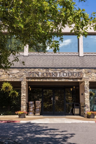 The Lodge at Natchez Trace in the Pin Oak area of Natchez Trace State Park near Wildersville, Tennessee