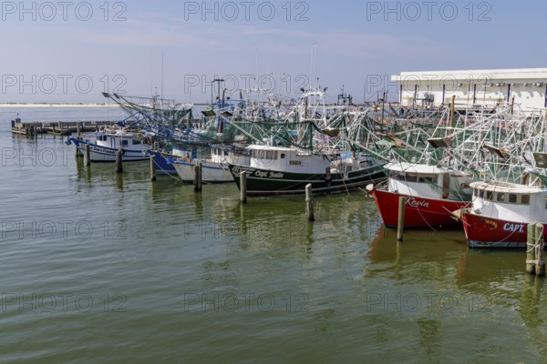 Biloxi Commercial Harbor in Biloxi, Mississippi