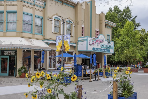 Dolly's Closet clothing store at the Dollywood amusement park in Pigeon Forge, TN