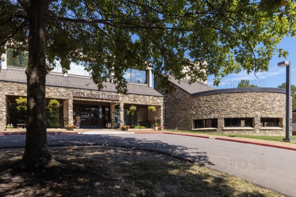 The Lodge at Natchez Trace in the Pin Oak area of Natchez Trace State Park near Wildersville, Tennessee