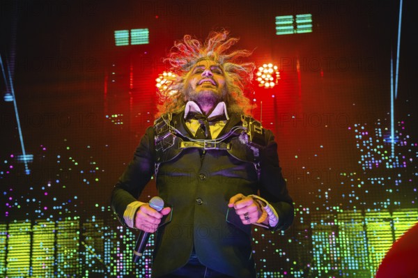 Wayne Coyne, singer of The Flaming Lips live at the Tempodrom Berlin on 05.06.2025