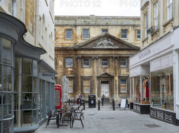 Royal Mineral Water Hospital, Old Bond Street, city of Bath, north east Somerset, England, UK
