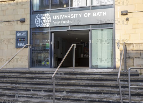 Virgil Building, University of Bath, Manvers Street, Bath, north east Somerset, England, UK former police station