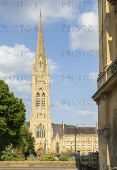 Roman Catholic Church of Saint John, Henry Street, city of Bath, north east Somerset, England, UK