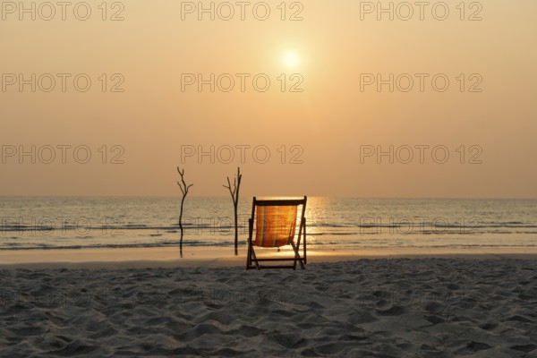 Ao Phrao Beach, sunset, Koh Kood, Koh Kut, Gulf of Thailand, Thailand