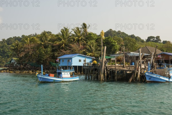 Ao Salad Pier, Koh Kood, Koh Kut, Gulf of Thailand, Thailand
