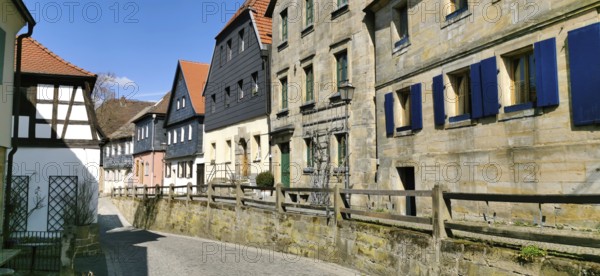 Old town, upper town of Thurnau, Kulmbach district, Upper Franconia, Bavaria, Germany