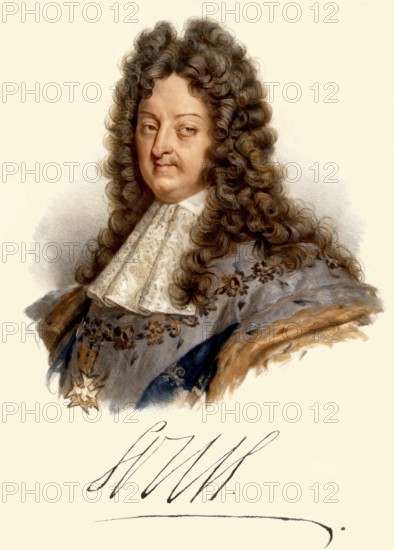 Louis XIV, 1638-1715, Louis the Great, Sun King, Ludwig XIV, King of France