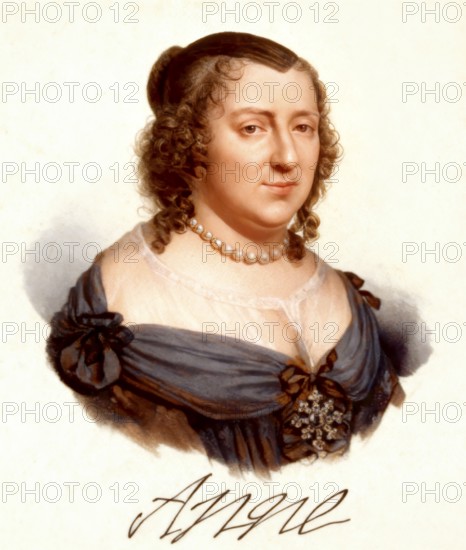 Anne of Austria, Anne d'Autriche, Anna Maria Mauricia von Spanien, 1601-1666, queen consort of France and Navarre