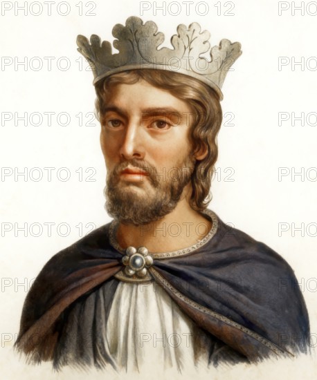 Louis IV, c. 920-954, called d'Outremer or Transmarinus, Louis the overseas or Transmarinus IV d'Outre-Mer, King of Western Francia