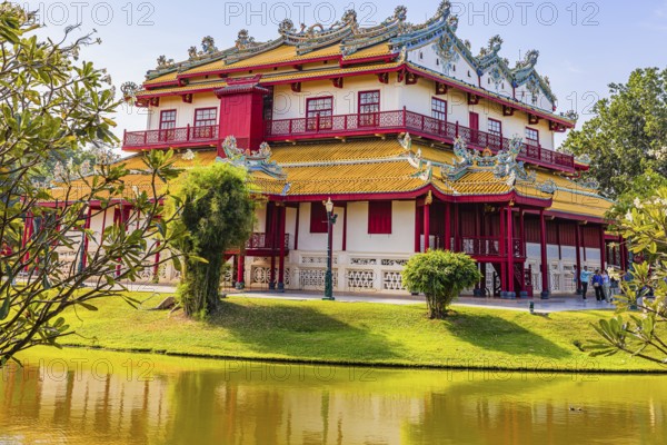 Wehat-Chamrun Residence, Thai King's Summer Palace, Bang Pa-In, near Ayutthaya, Thailand