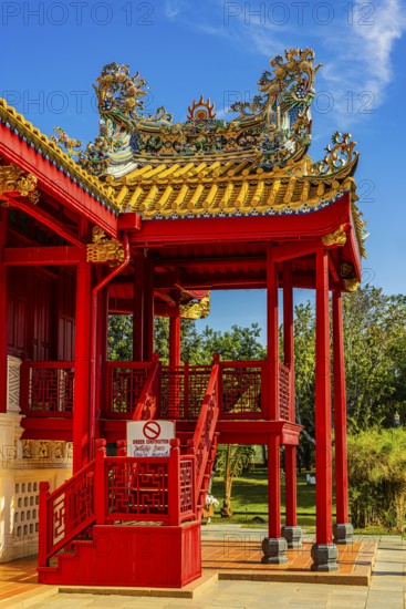 Stairway, Wehat-Chamrun Residence, Thai King's Summer Palace, Bang Pa-In, near Ayutthaya, Thailand