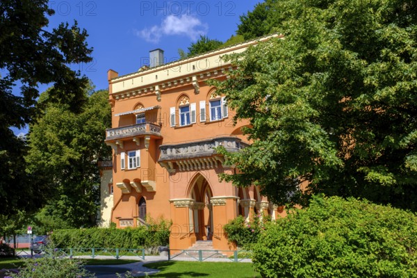 Schloss Stein, Boarding School, Burg Stein, Stein an der Traun, Chiemgau, Upper Bavaria, Bavaria, Germany