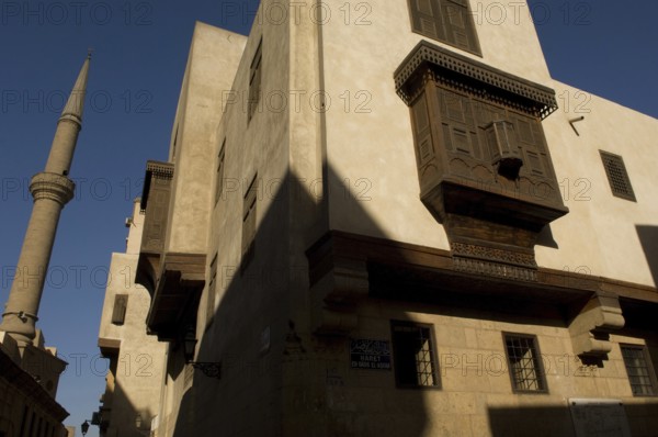 Cairo, Egypt, April 13th 2006. Islamic and Arabic architecture in Cairo, Egypt