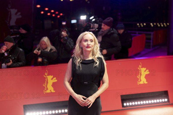Mona Fastvold on the Red Carpet at the premiere of the film The Testament Of Ann Lee at the Berlinale at the Berliner Theater am Potsdamer Platz on 19.02.2026. The 76th Berlin International Film Festival will take place from February 12 to 22, 2026, Germany