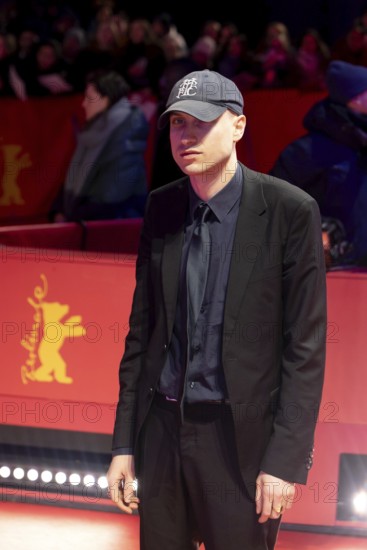 Daniel Blumberg on the Red Carpet at the premiere of the film The Testament Of Ann Lee at the Berlinale at the Berliner Theater am Potsdamer Platz on 19.02.2026. The 76th Berlin International Film Festival will take place from February 12 to 22, 2026