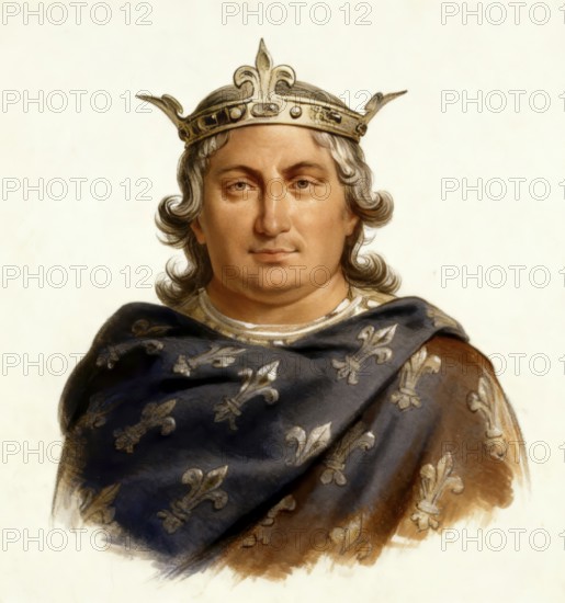 Louis VI, Ludwig VI, 1081-1137, called the Fat or le Gros, King of the Franks