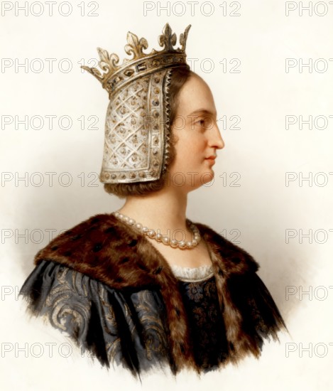 Joan II, Countess of Burgundy, Jeanne II de Bourgogne ou Jeanne I d'Artois, Johanna II. von Burgund, 1292-1330, Queen of France as the wife of Philip V of France