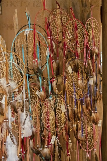 Grand Canyon National Park, Arizona - Hopi House, on the Canyon's South Rim, sells Native American arts and crafts. The 1905 building was designed by Mary Colter in the style of a Hopi pueblo