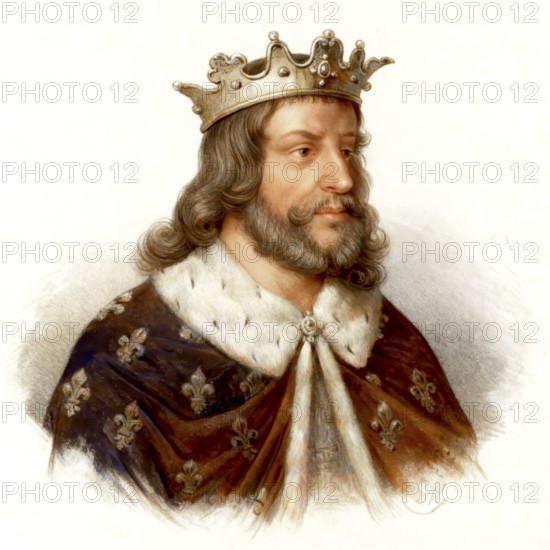 Childeric II or Childerich II. c. 653-675, Frankish king of Neustria and Burgundy, King of the Franks