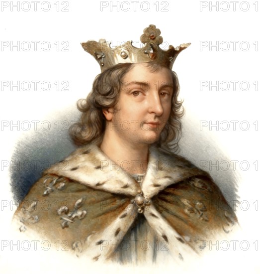 Clovis II 637-657, King of Neustria and Burgundy, Merovingian dynasty