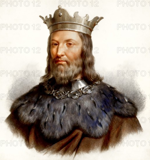 Clovis, Chlodovechus, Chlodwig I, Chlodowech, 466-511, King of the Franks of the Merovingian dynasty