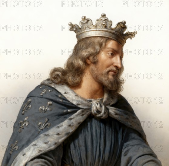 Charibert I, or Cherebert, c. 517-567, king of the Franks, the Merovingian King of Paris