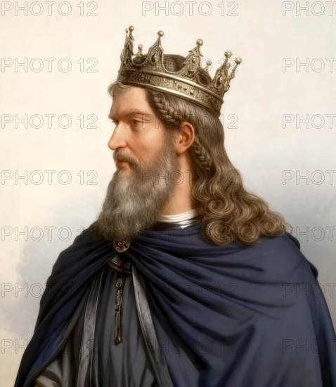 Pharamond or Faramund, c. 370-427, a legendary early king of the Franks