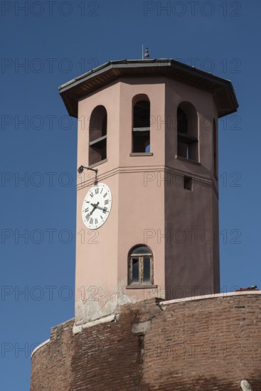 Ankara, Turkey. November 25th 2020 The Clock Tower at the entrance to Ankara Castle in the Turkish Capital