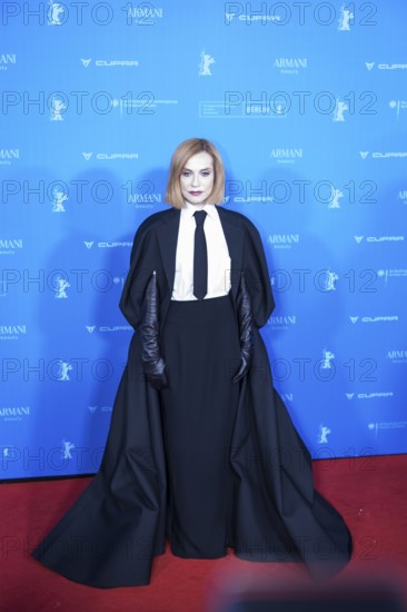 Isabelle Huppert on the Red Carpet in front of the premiere of the film The Blood Countess at the Berlinale in the Zoo Palast on 16.02.2026. The 76th Berlin International Film Festival will take place from February 12 to 22, 2026