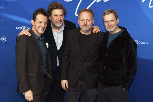 Hans-Werner Meyer, Hans Jochen Wagner, Samuel Finzi, Matthias Matschke, BLUE HOUR, Photo Call, Hotel Telegraph Office, Berlin, 13.02.2026