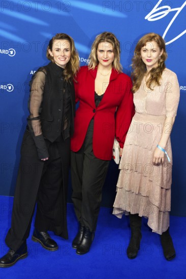 Karin Hanczewski, Morgane Feru, Katharina Schlothauer, BLUE HOUR, Photo Call, Hotel Telegraph Office, Berlin, 13.02.2026