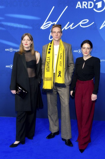 Ines Marie Westernströer, Daniel Strässer Brigitte Urhausen, BLUE HOUR, Photo Call, Hotel Telegraph Office, Berlin, 13.02.2026