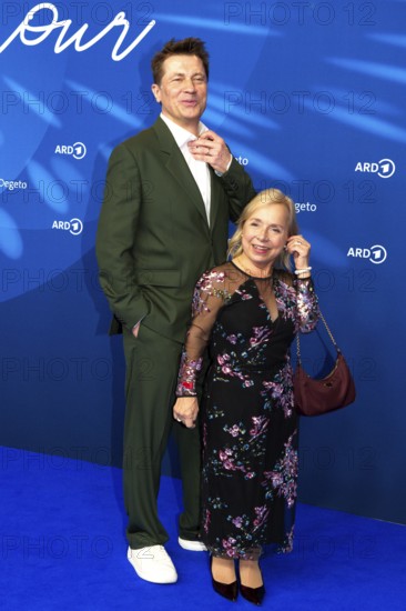 Wolfram Grandezka and Christine Ursprung, BLUE HOUR, Photo Call, Hotel Telegraph Office, Berlin, 13.02.2026