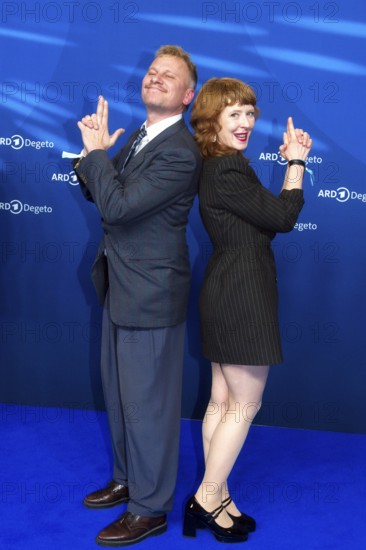 Robert Stadlober and Sarah Bauerett, BLUE HOUR, Photo Call, Hotel Telegraph Office, Berlin, 13.02.2026