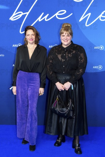 Patricia Aulitzky and Stefanie Reinsperger, BLUE HOUR, Photo Call, Hotel Telegraph Office, Berlin, 13.02.2026