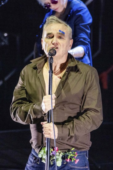Morrissey live on Live Across Europe tour at the Hamburg Sports Hall on 15.02.2026