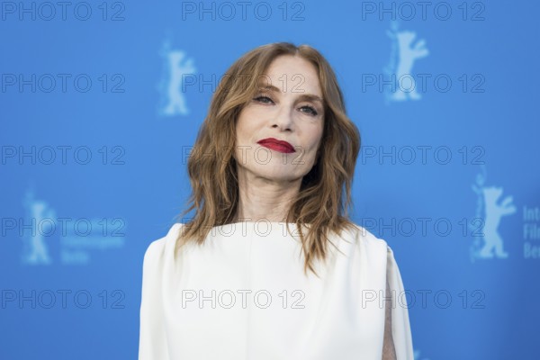 Isabelle Huppert during a photocall for the film The Blood Countess at the Hyatt Hotel Berlin on 16.02.2026. The 76th Berlin International Film Festival will take place from February 12 to 22, 2026