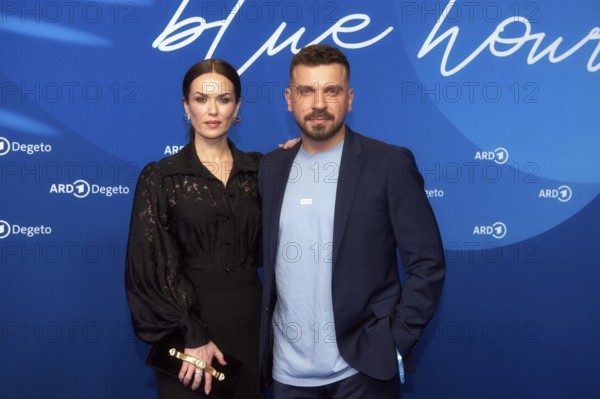 Melika Foroutan, Edin Hasanovic, BLUE HOUR, Photo Call, Hotel Telegraph Office, Berlin, 13.02.2026