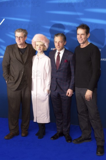 Achim von Borries, Liv Lisa Fries, Volker Bruch, Tom Tykwer, BLUE HOUR, Photo Call, Hotel Telegraph Office, Berlin, 13.02.2026