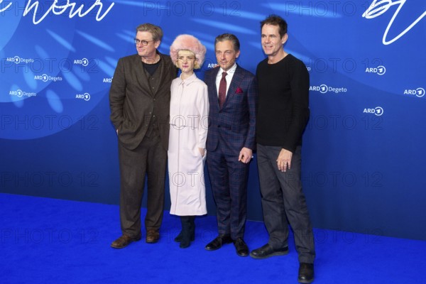 Achim von Borries, Liv Lisa Fries, Volker Bruch, Tom Tykwer, BLUE HOUR, Photo Call, Hotel Telegraph Office, Berlin, 13.02.2026